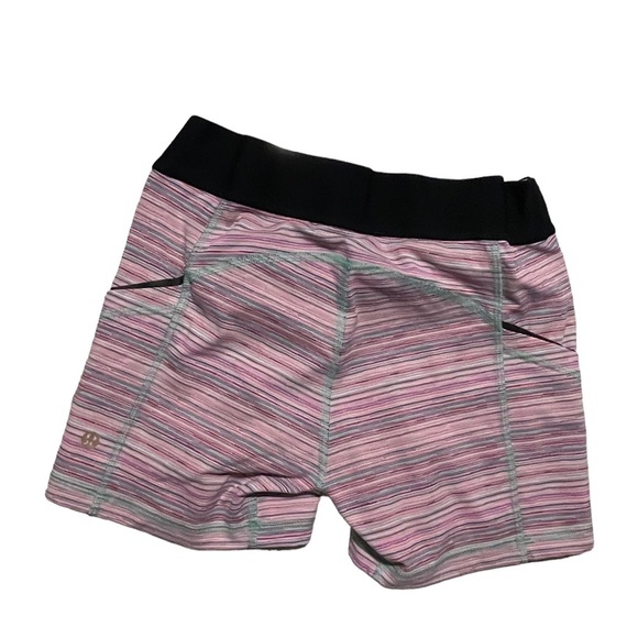 lululemon athletica Pink and Blue Women's Shorts - Picture 3 of 5